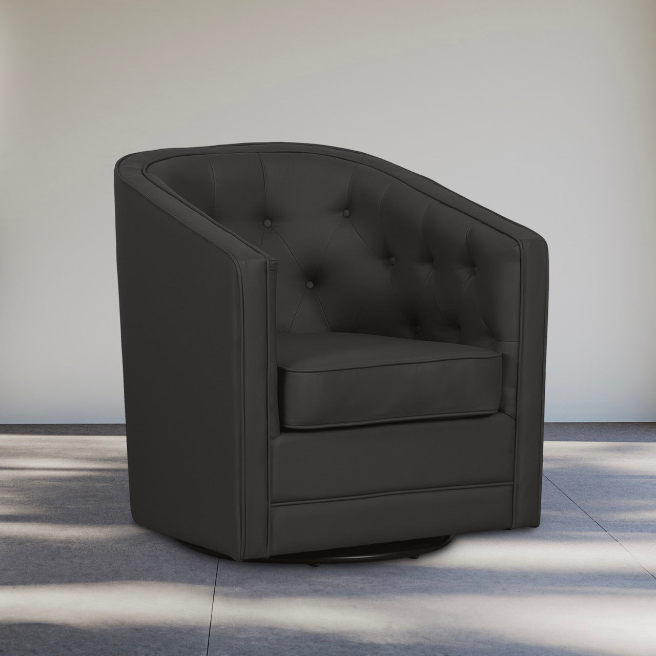 Caddo Swivel Chair [PU Leather]