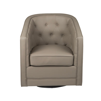 Caddo Swivel Chair [PU Leather]