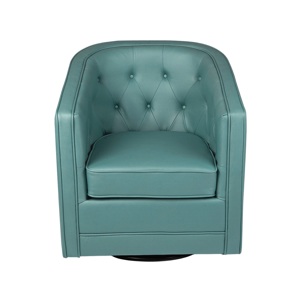 Caddo Swivel Chair [Leathaire]