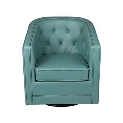 Caddo Swivel Chair [Leathaire]