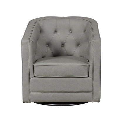 Caddo Swivel Chair [Leathaire]