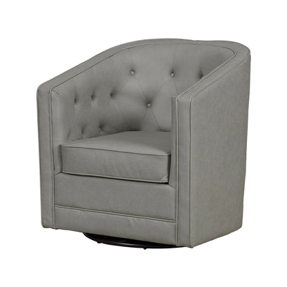 Caddo Swivel Chair [Leathaire]