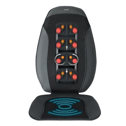 OSAKI OS-11018 SHIATSU MASSAGING BACK SEAT - back kneading massage, seat vibration & heating on the back