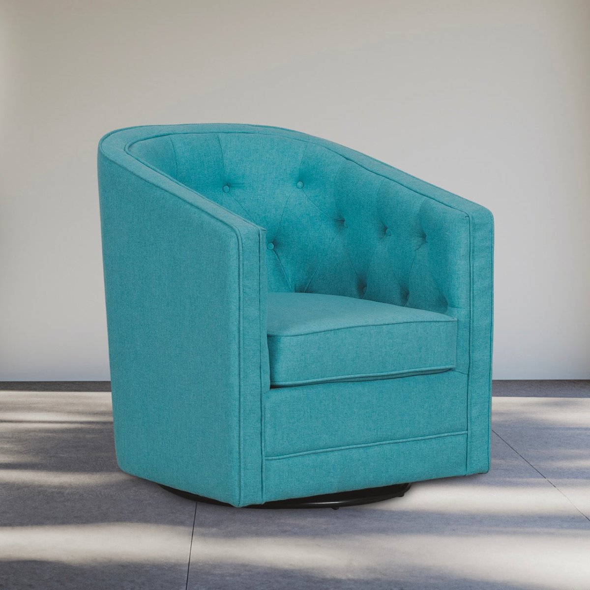 Caddo Swivel Chair [Linen] | Titan Chair